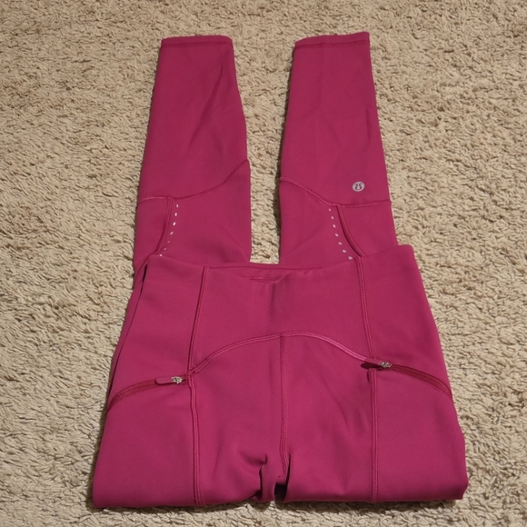 lululemon athletica Pants - Lululemon Fushia Leggings